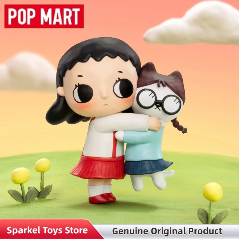 Фото Коллекционная фигурка POPMART Nyota X Chibi Maruko Chan: Слепая коробка-сюрприз, милая коллекционная фигурка, игрушка-подарок для взрослых №4