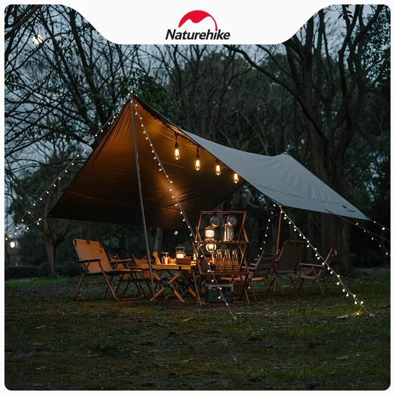 Naturehike 3 м/10 м световая гирлянда для улицы портативный тип батареи пузырьковое