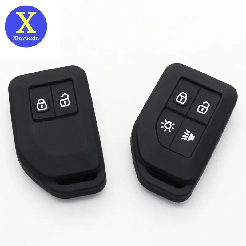 Силиконовый чехол для автомобильного ключа Xinyuexin защитный Volvo CARGO 555 FH16 FM Truck