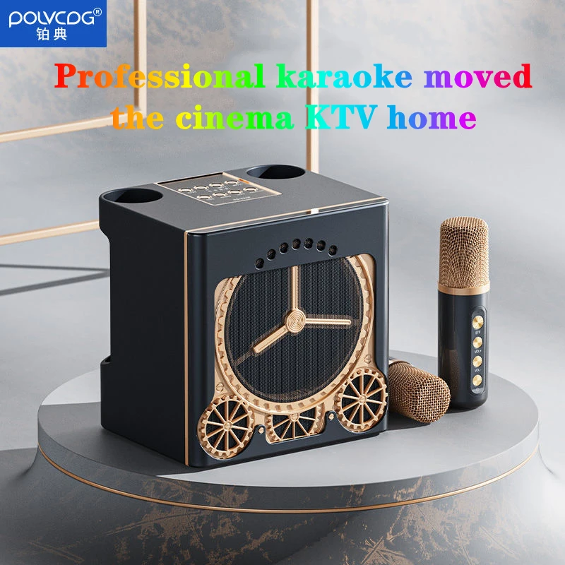 Беспроводная Bluetooth-колонка с двумя микрофонами 100 Вт |