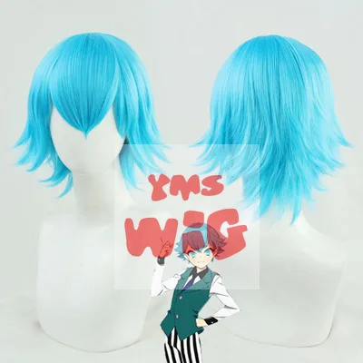 Bishounen Tanteidan Doujima Mayumi/Soutouin Manabu/Sakiguchi Nagahiro/Fukuroi Michiru/Ashikaga Hyouta/Yubiwa Sousaku Косплей парик