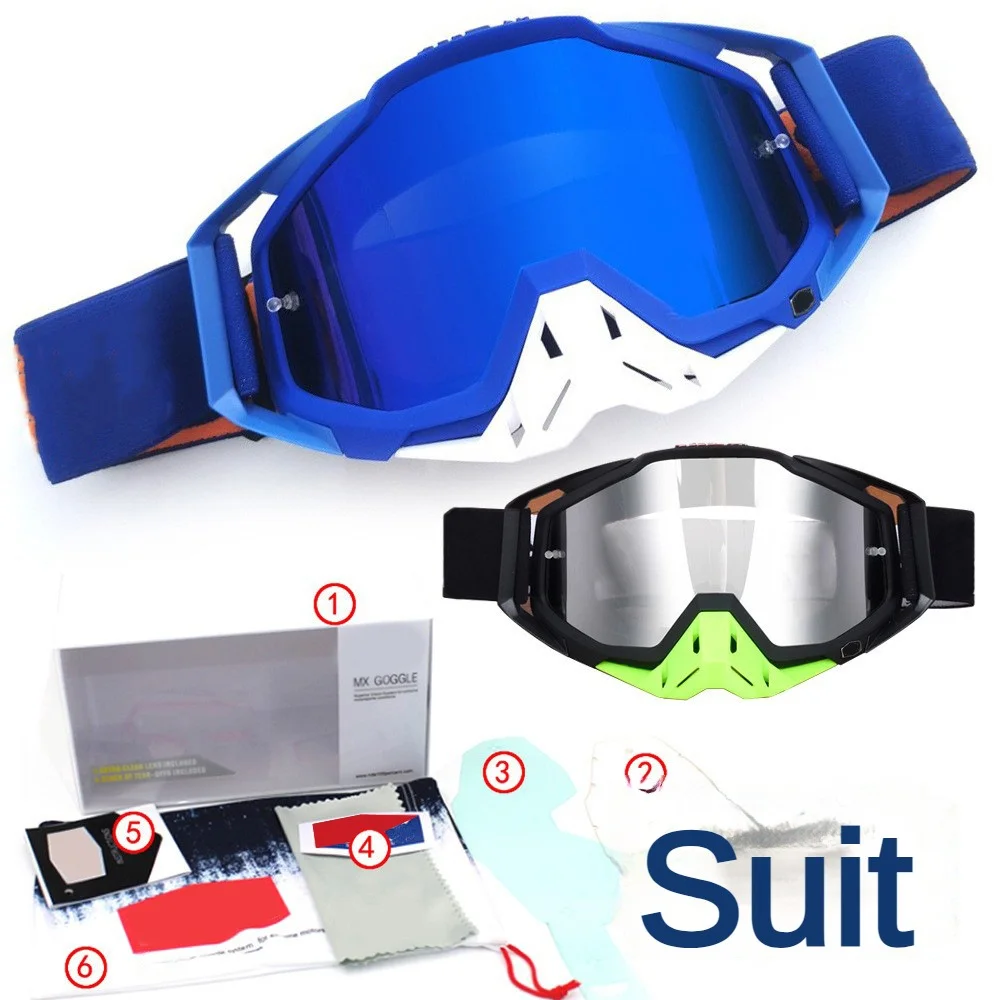 

Motocross Goggles 100 Percent Motorcycle Sunglasses Mans Windproof Mask Dirt Racing Glasses Mx Goggle Dirt Bike Goggles Sport