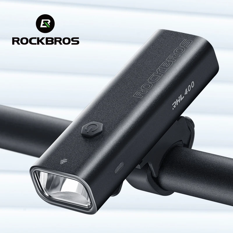 

Официальный велосипедный фонарь Rockbros с защитой от дождя и USB Type-C, 2000 мАч