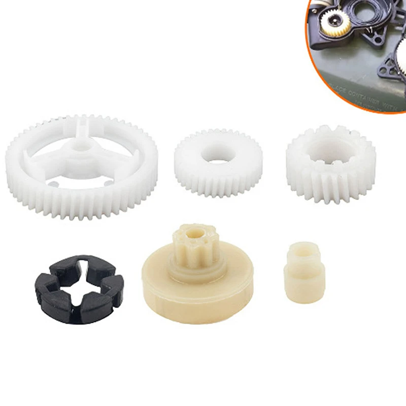 Новинка 6 шт. автомобильный электростеклоподъемник комплект шестеренок для