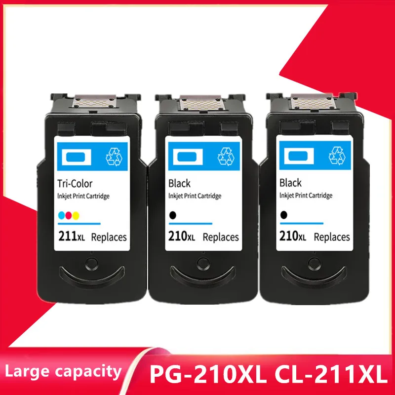 

PG-210 PG210 CL211 for Canon PG210XL CL211XL 210 Ink Cartrdige For Canon Pixma IP2700 IP2702 MP240 MP250 MP260 MP270 printer