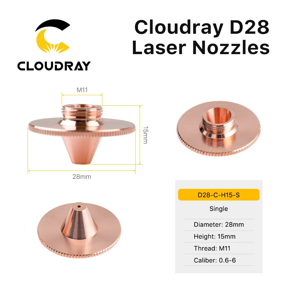 

Cloudray выпуклости лазерные сопла D28