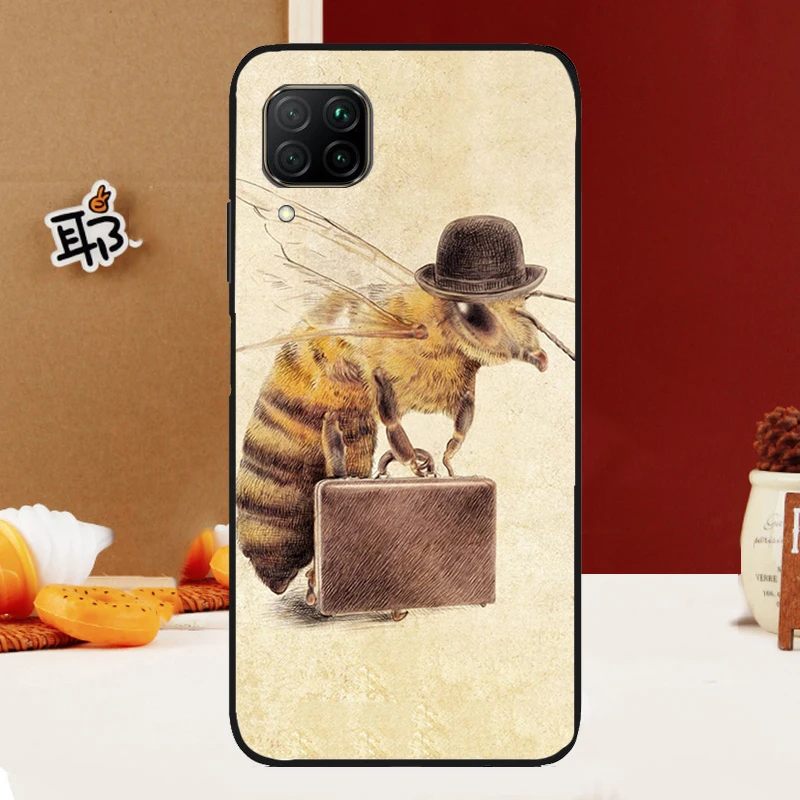 Фото Чехол Honeycomb Honey Bee для Huawei Nova Y70 Y91 Y90 Y60 Y61 Y72 Y73 3i 7i 8i 11i 12i 9 10 SE P20 P30 P40 Lite №4