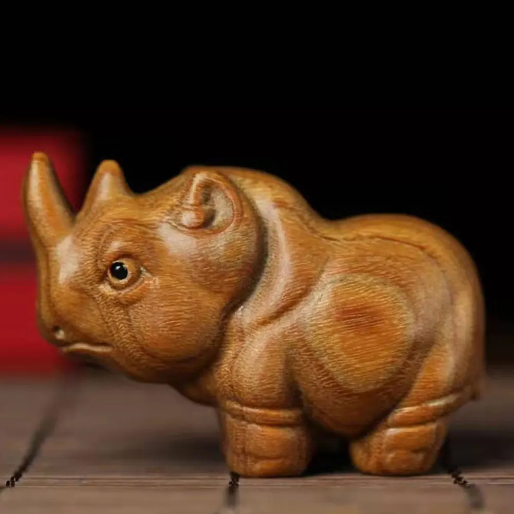 

Резьба по дереву, украшение носорога, статуя животного, скульптура, кукла, украшение для дома, ремесла из массива дерева, ручная работа, подарки, сувениры
