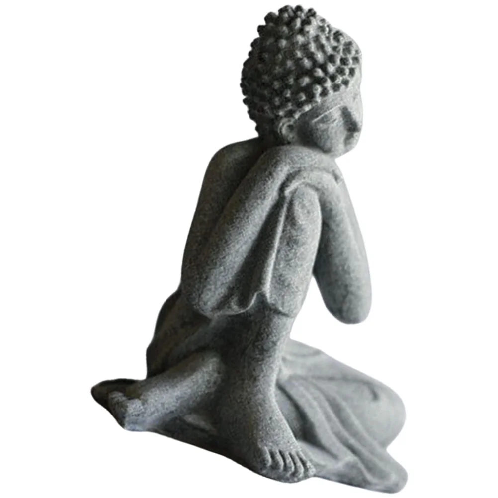 

Delicate Figurine Decor Shaped Statue Micro Landscaping Adornment