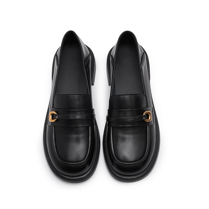 DIMANYU Loafers Women's 2023 Spring New Low Heel Comfortable Ladies Single Shoes Retro Fashion Women's Shoes