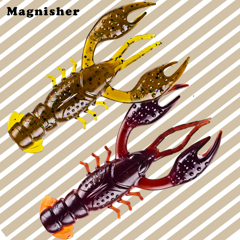 Мягкие силиконовые рыболовные приманки 6 см 3 5 г шт