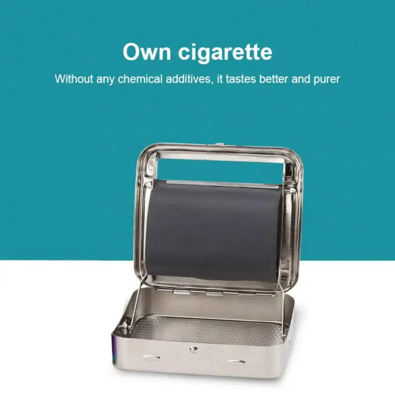 

70/78/110mm Papers Manual Tobacco Rolling Making Machine Portable Metal Rolling Machine Tobacco Roller Cigarette Case Accesoires