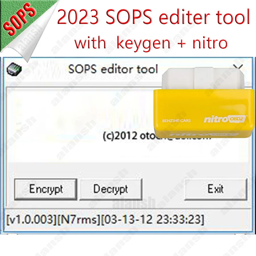 

2023 for truck Scania SOPS Editor Tool with Keygen File Encryotor Decryptor VC13 VC-13 SDP3 Diagnose Programming + nitro