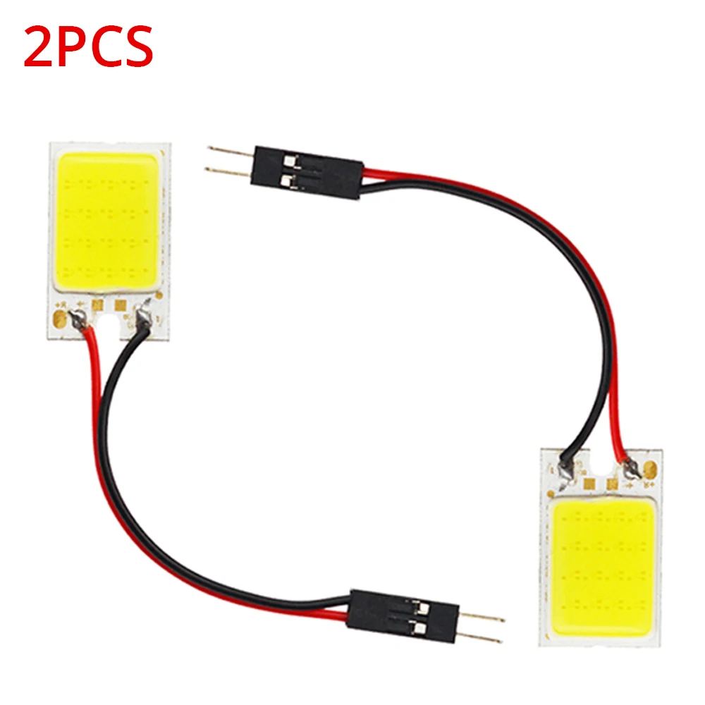 

2X White T10 W5W Cob 16SMD 24SMD 36SMD 48SMD Car Led Clearance License Panel Lamp Auto Interior Reading Bulb Trunk Festoon Light