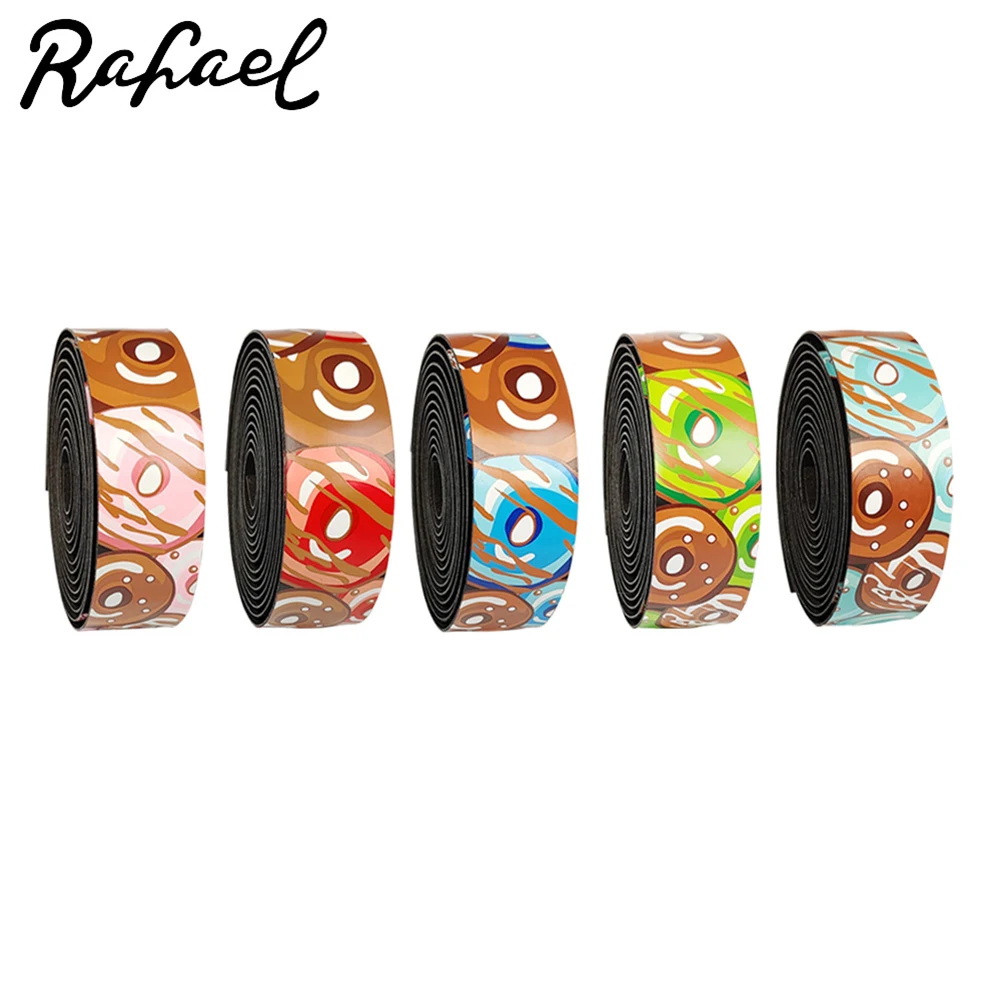 1 Pair Bicycle Handlebar Tape PU Road Bike Handlebar Straps Strap Non-slip Cycling Grip Wrap With 2 Bar Plug New