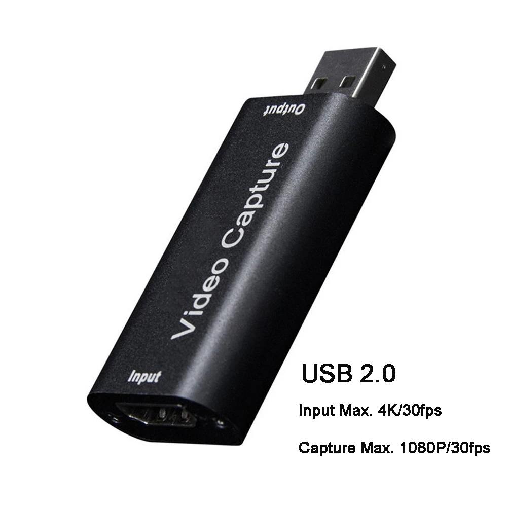 Видеорегистратор 4K 1080P, USB, HDMI