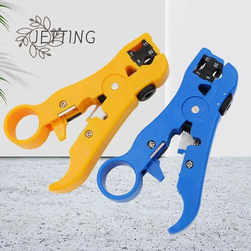 Универсальный инструмент для зачистки кабеля многофункциональные щипцы для зачистки проводов коаксиальный инструмент для UTP/STP RG59 RG6 RG7 RG11