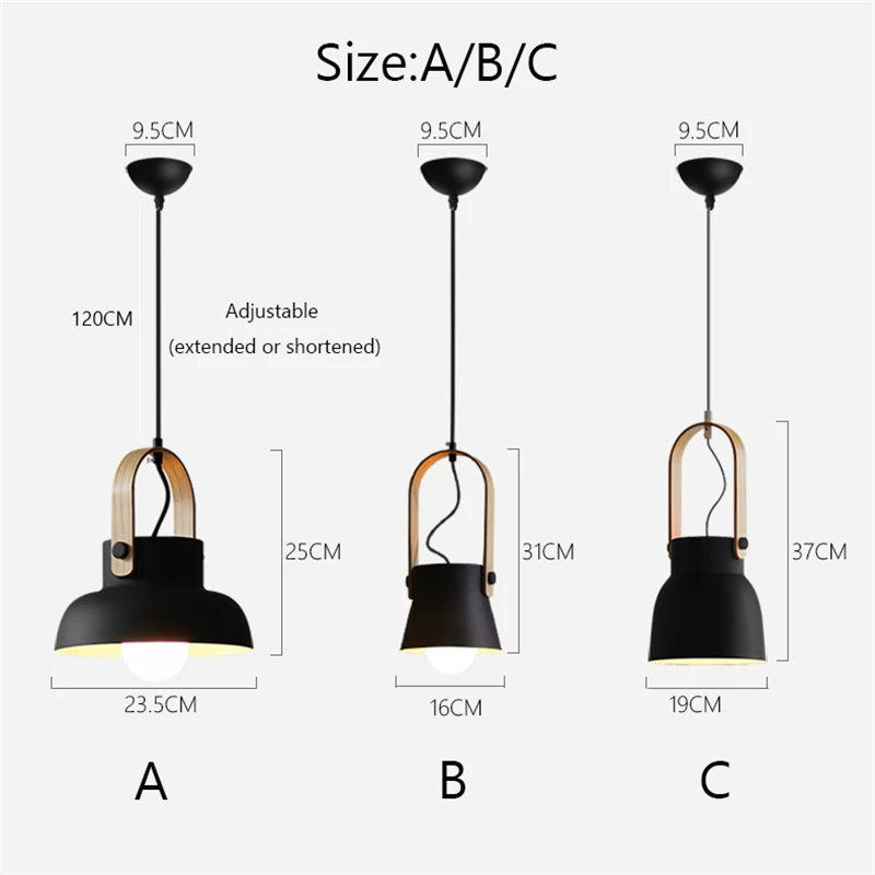 

Nordic Macaron Loft Iron LED Pendant Lights Restaurant Room Bedroom Pendant Lamp Home Indoor Decorate Kitchen Fixtures Lighting