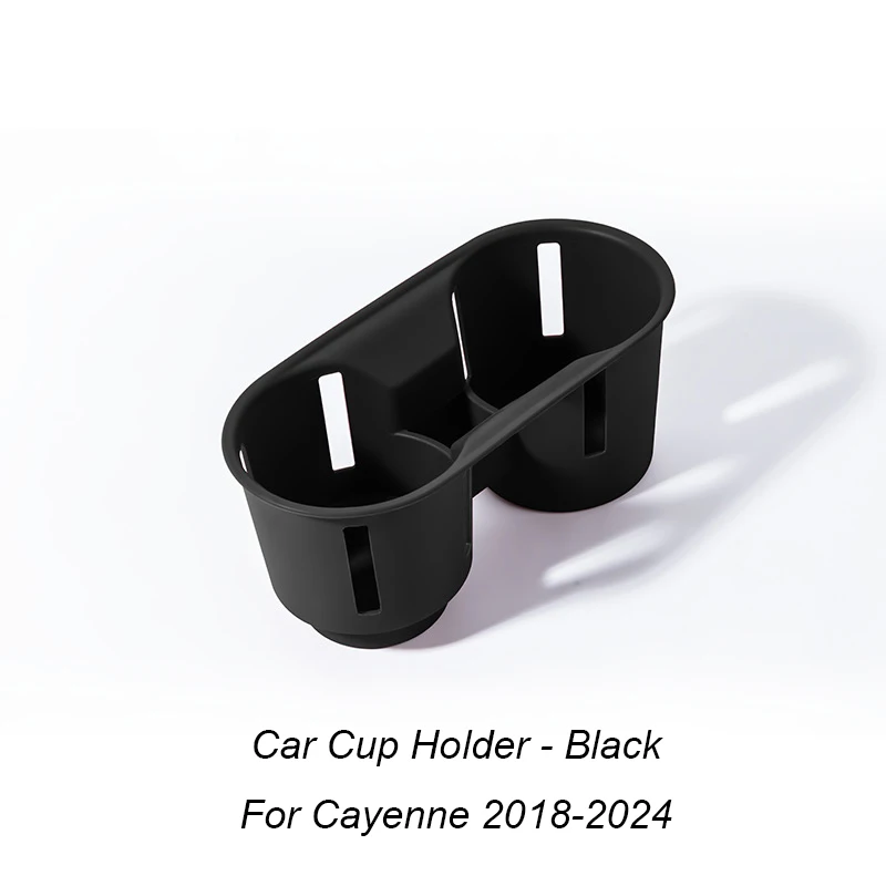 

Для Porsche Cayenne 2018 2019 2020 2021 2022 2023 2024 силиконовый автомобильный держатель для чашки, держатель для бутылки на центральной консоли, вставка, противоскользящая накладка