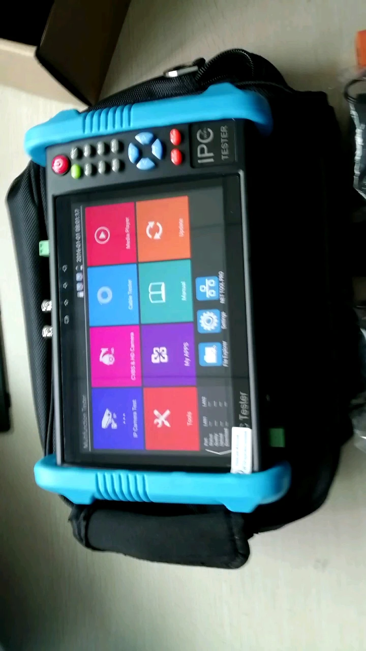

Hot multi-function H.265 7 inch IPS touch monitor Full 4K hd ipc camera cctv tester IPC9800 plus