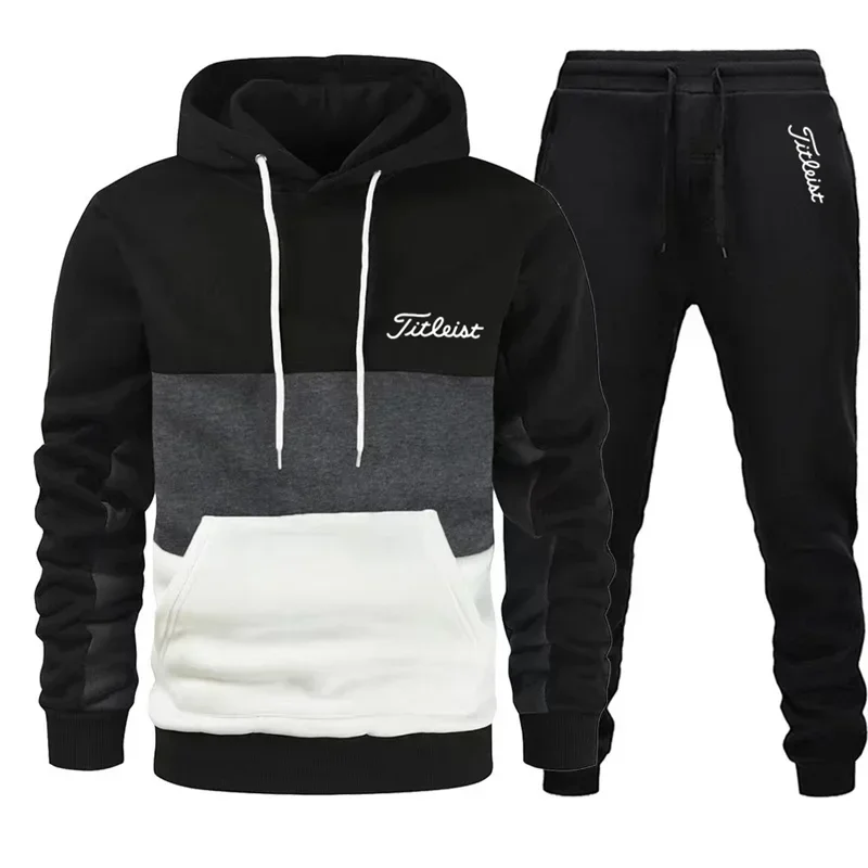 

Новинка 2023, Высококачественная Мужская футболка для гольфа трех заклинок, мужская толстовка с капюшоном, мешковатый костюм большого размера с капюшоном