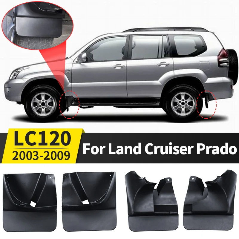 Переднее заднее крыло для Toyota Land Cruiser Prado Lc120 120 автомобильные аксессуары 2003 2004 2005