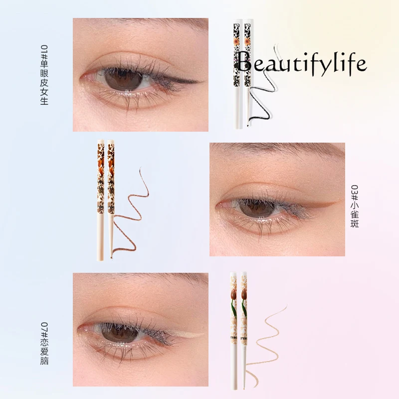 Подводка для глаз Aegyo Sal Pen клейкая ручка гладкая быстросохнущая модификация 5 шт.