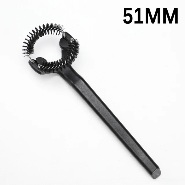 51/58 MM Coffee Machine Cleaning Brush Replaceable Head Coffee Maker Cafe Grinder Cleaner Brewing Head Cleaning Tool 6