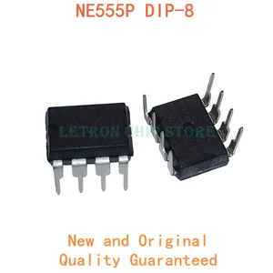 10PCS NE555P DIP8 NE555 DIP 555 DIP-8 NE555N New and Original IC Chipset Timers