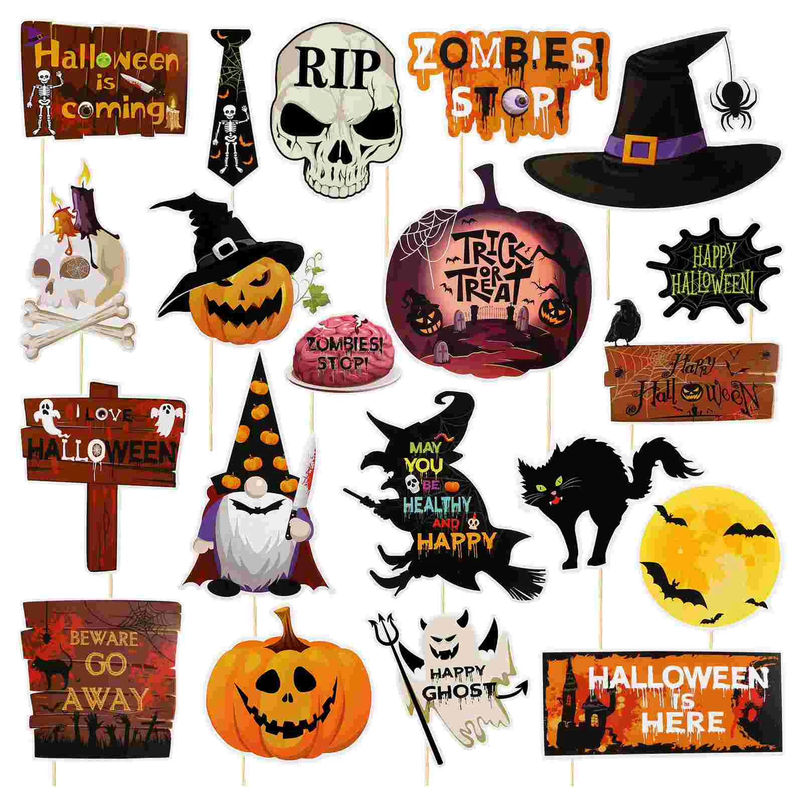 

20PCS Creative Funny Photo Props Decorations for Home Office