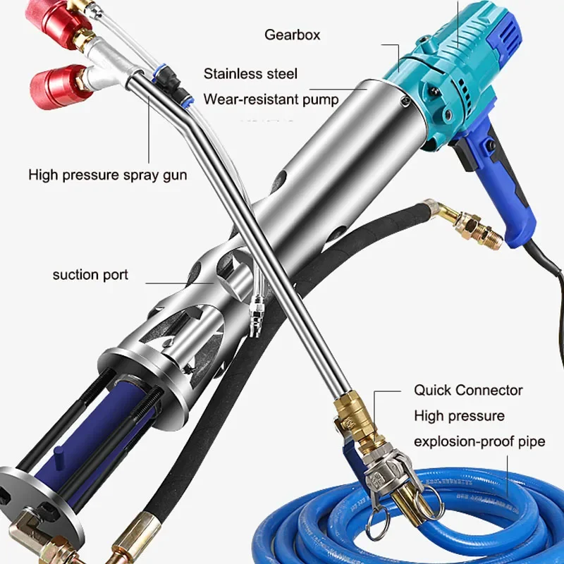 220 В/1500 Вт водонепроницаемый распылитель высокого давления портативный раствор