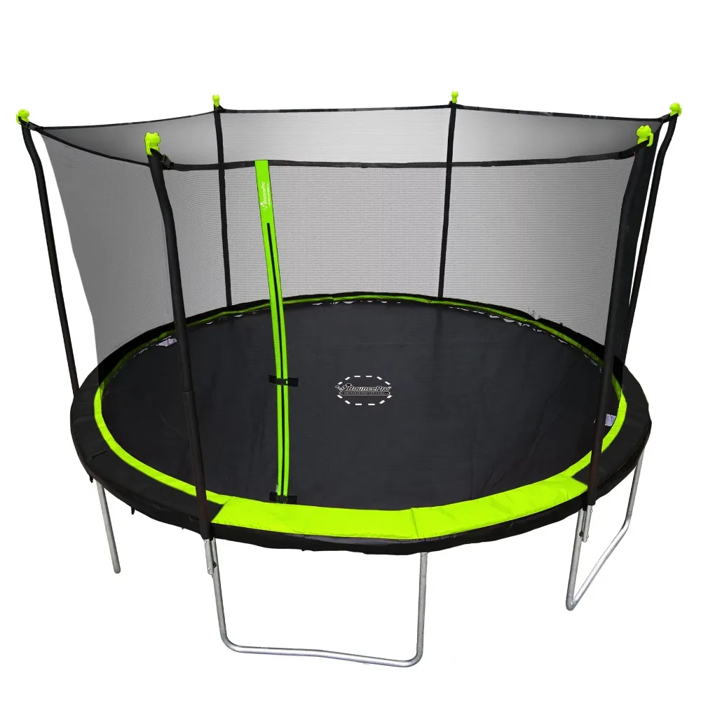 

14ft Trampoline With Enclosure Combo Trampolin Trampoline for Children Portable Fitness Equipment Body Building Sports