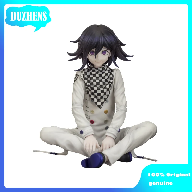 100% Original:Danganronpa Kokichi Oma sitting position 11cm PVC Action Figure Anime Figure Model Toy Collection Figure Doll Gift