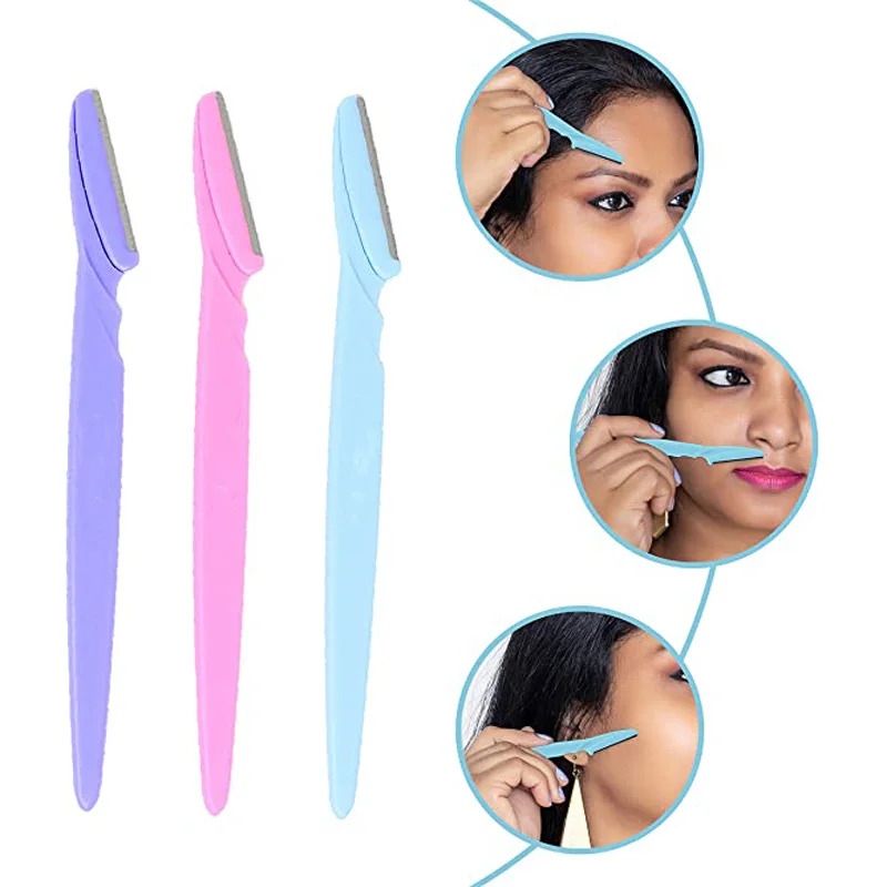 Clean Blade Shaver Eye Brow Cutters Shave Hair Makeup Tool