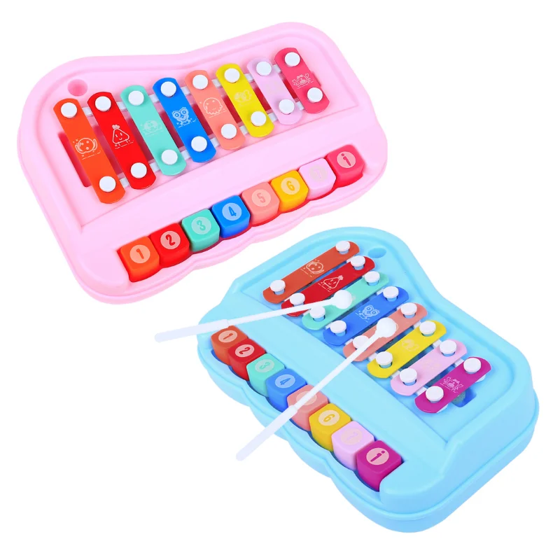

Orff Instruments Wooden Environmental Octave Xylophone Hand Knocking on The Piano Percussion Instruments Children's Toys
