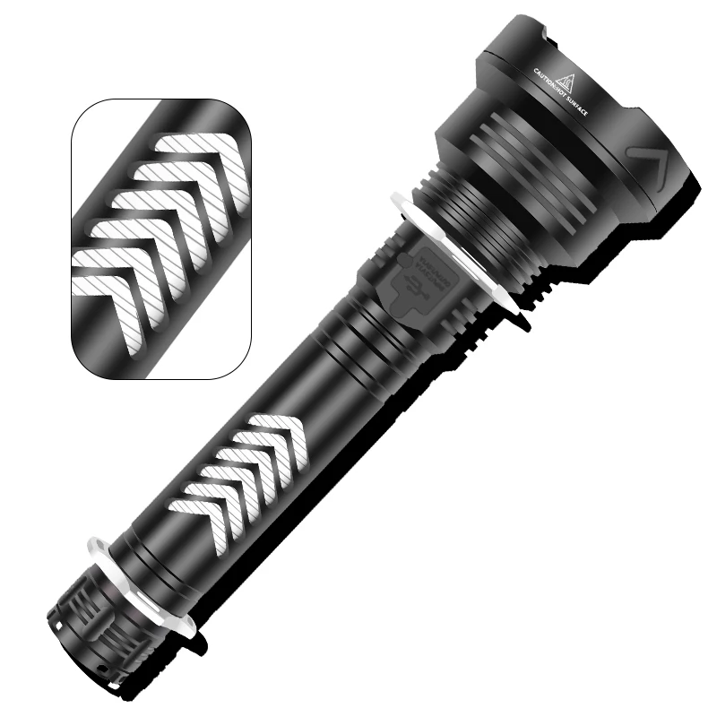 

Flashlights XHP90 Multi-function Glare Flashlight Strong Light USB Long-range Aluminum Light Cup Flashlight Torch Tactical Light