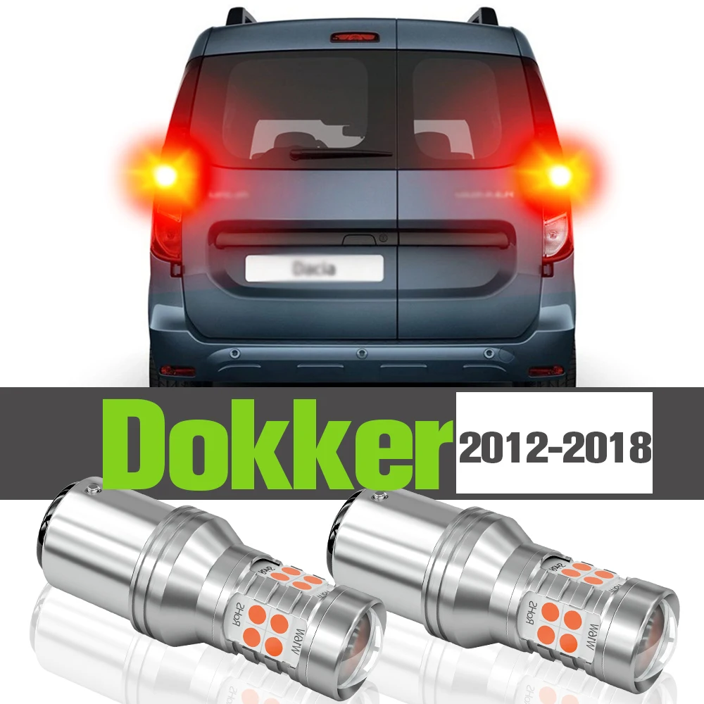 

2x LED Brake Light Accessories Lamp For Dacia Dokker 2012 2013 2014 2015 2016 2017 2018