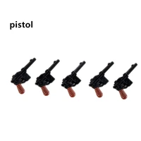building blocks plastic weapons with two colors pistol figures accessories weapon creative educational kids toys