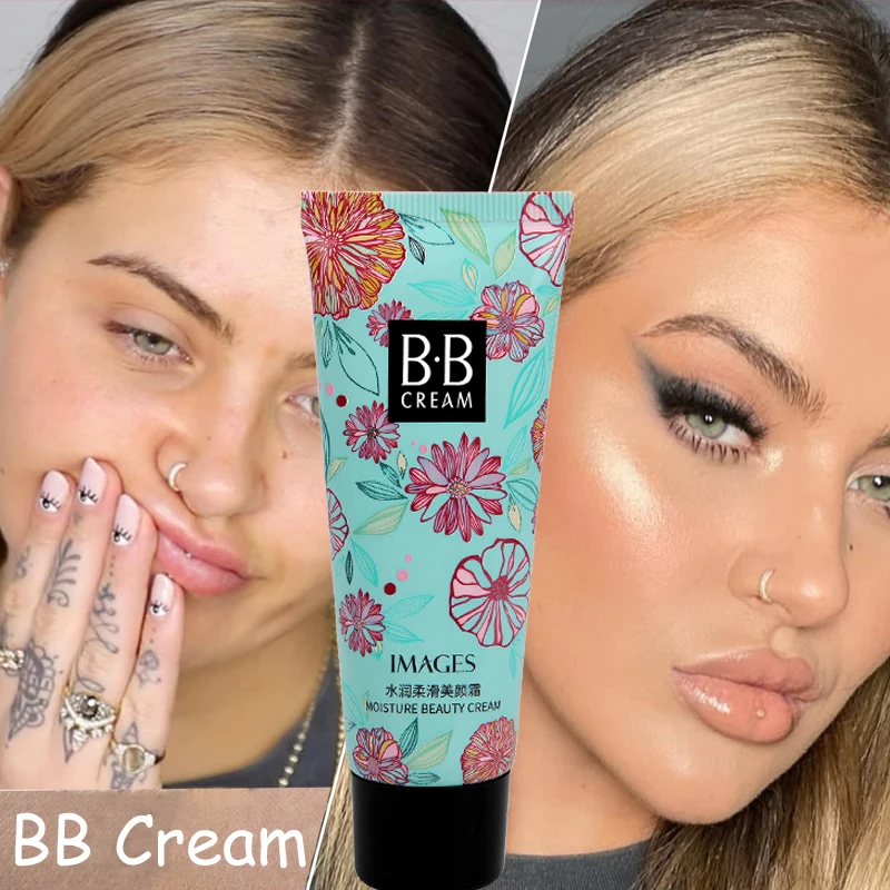 

1PC Moisturizing BB Cream Long Lasting Liquid Foundation Waterproof Base Face Contouring Concealer Whitening Makeup Cosmetic