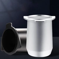 aluminum coffee dosing cup for breville 870878880 powder cup integrated coffee receiver powder cup coffee tools