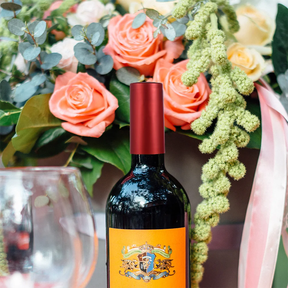 Красная термоусадочная пленка для бутылок крышка герметизирующая пластиковая