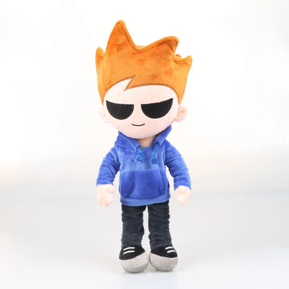 

38cm Tom Eddsworld Plush Toy Cartoon Anime Tord Eddsworld Plush Doll Cute Tom Doll Fan Kids Birthday Christmas Gift Home Decor