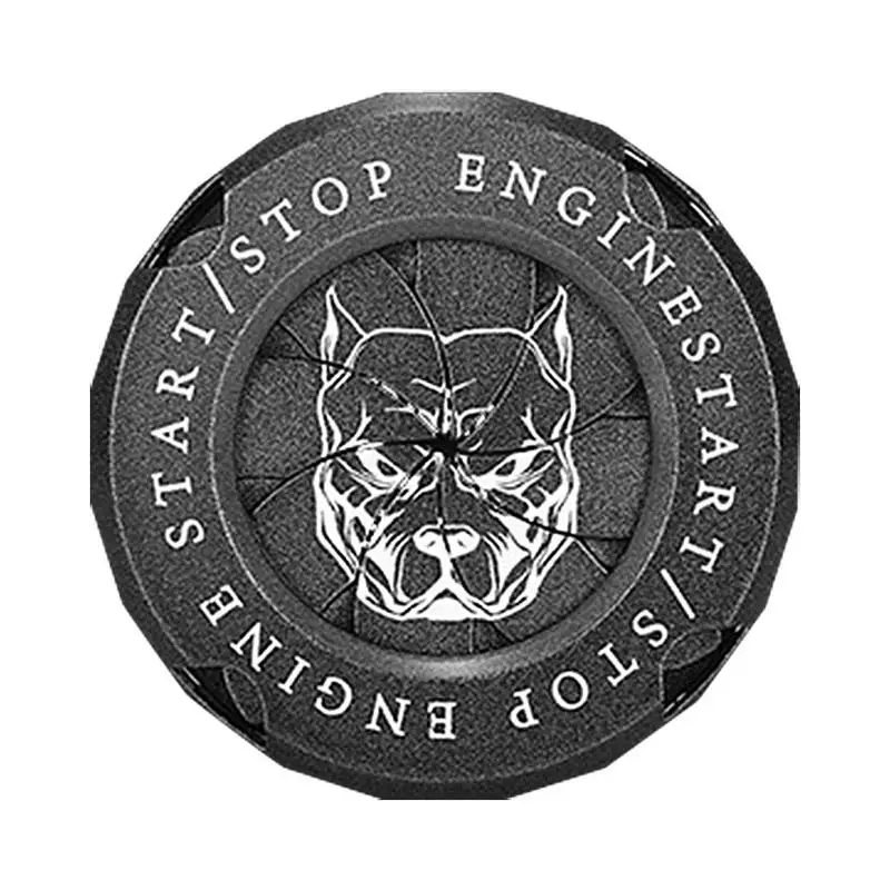 

Чехол для кнопки запуска и остановки двигателя мотоцикла, наклейка с защитой от царапин, одно касание, из сплава, для украшения интерьера ав...