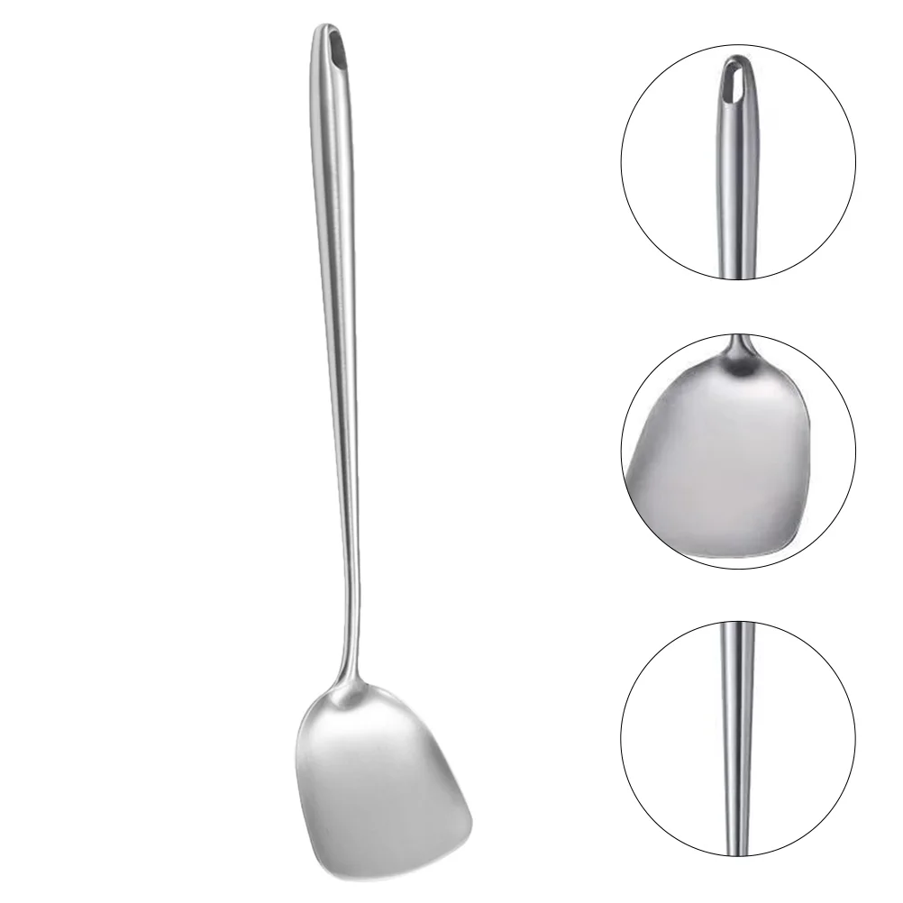 

Stainless Steel Wok Spatula Practical Cooking Spatula Kitchen Cooking Utensil