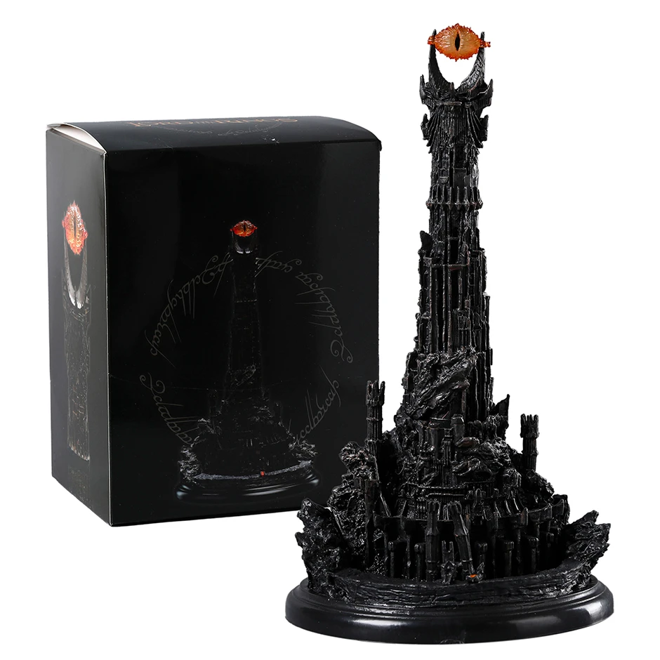 Barad-dur Tower Eye of Sauron ПВХ фигурка Коллекционная модель игрушки