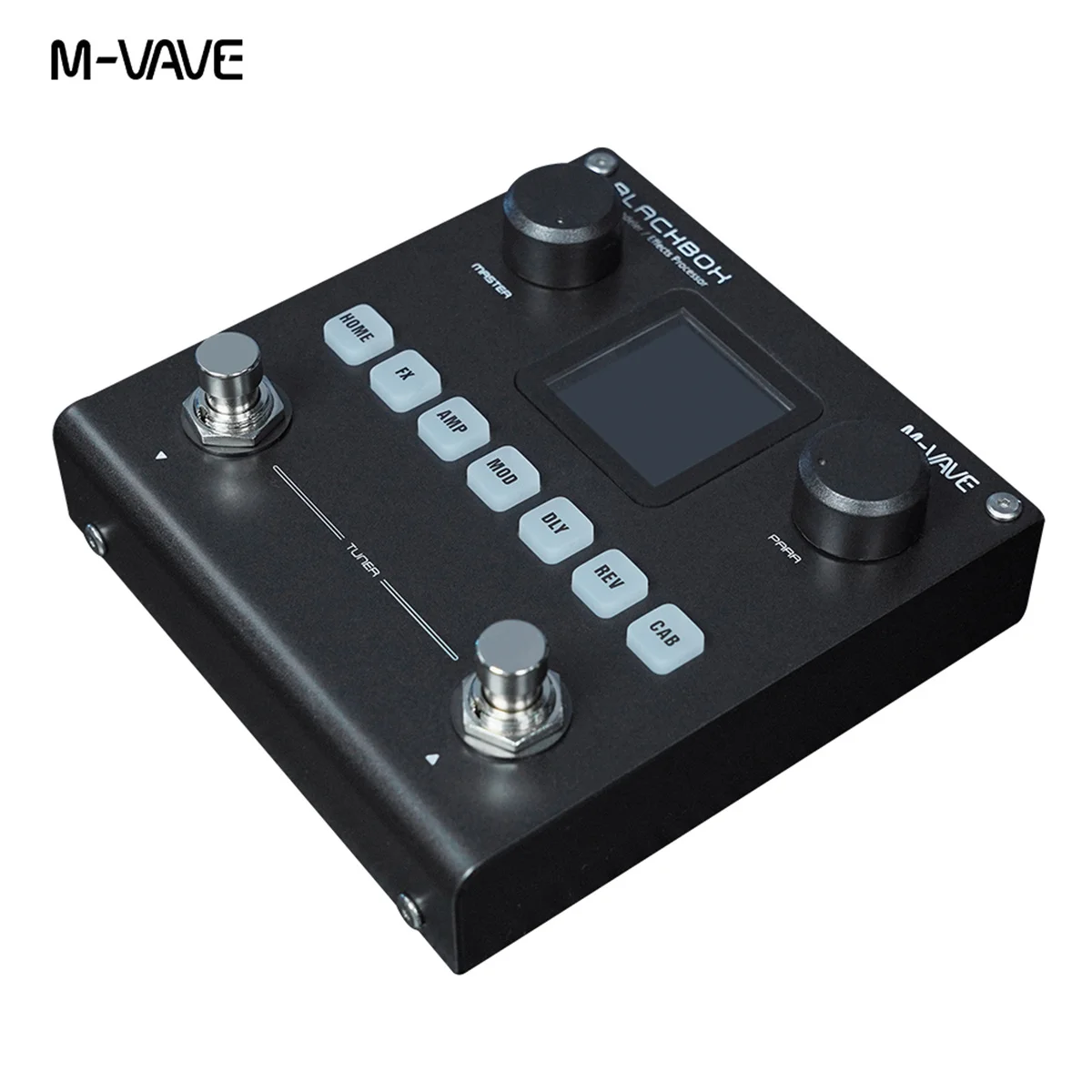 Многофункциональный гитарный педальный эффектор M-VAVE BLACKBOX с 80 настраиваемыми