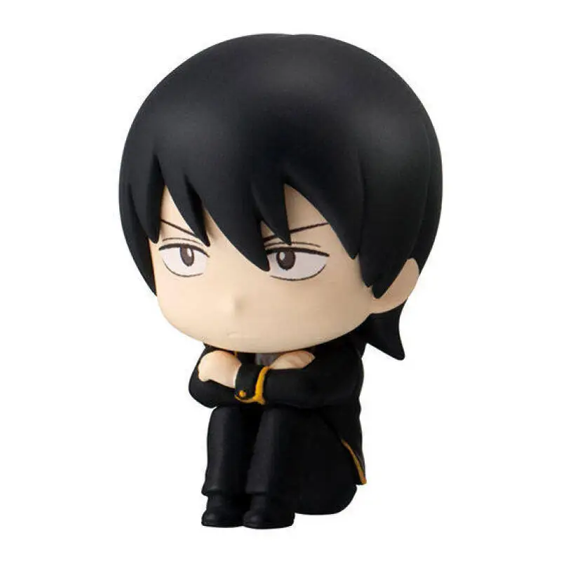 Фото Фигурки Bandai Gashapon Gintama Shinsengumi: Гинтоки Саката, Исай Кондо, Тэцу Ямазаки — милые миниатюрные настольные украшения №3
