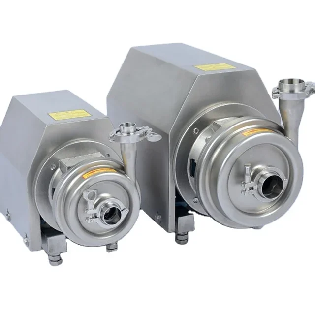 Отцентровый насос для санитарного молока ss316l пищевой двигатель ABB из нержавеющей