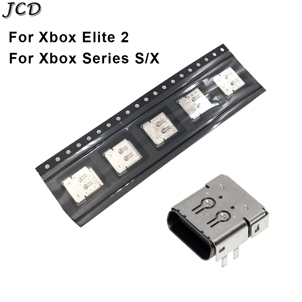 

JCD 1PCS Replacement Original Power Charging Port For Xbox One Elite 2 / Series S X Controller USB Charger Socket Connector