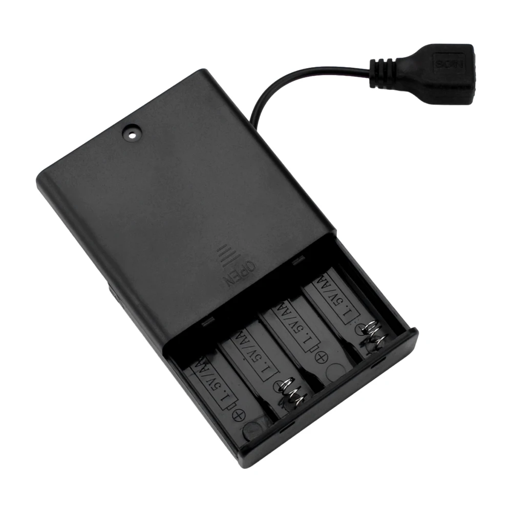 Фото Контейнер для батарей питания AA USB, 1 шт. №2
